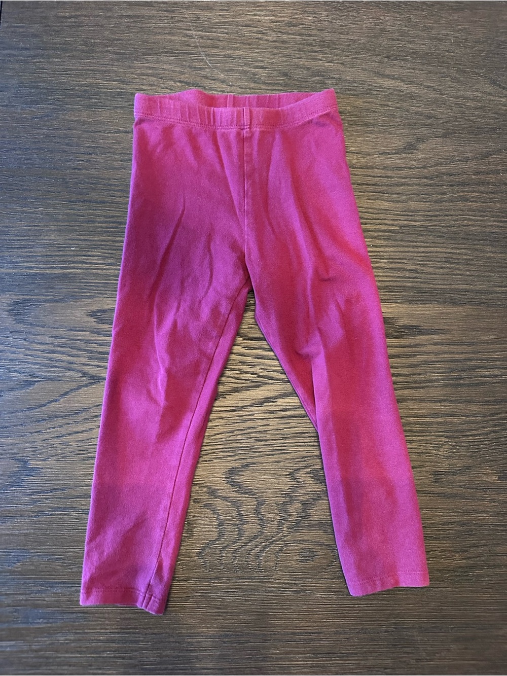 Cat & Jack Maroon/Fuscia Girls' Stretch Leggings